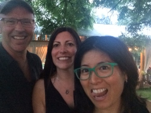 Churchview dinner with Vida and Scott from East End Brewery