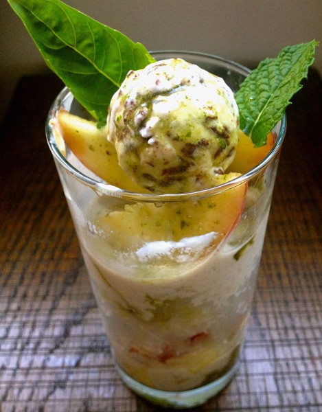 peaches and cream ice cream